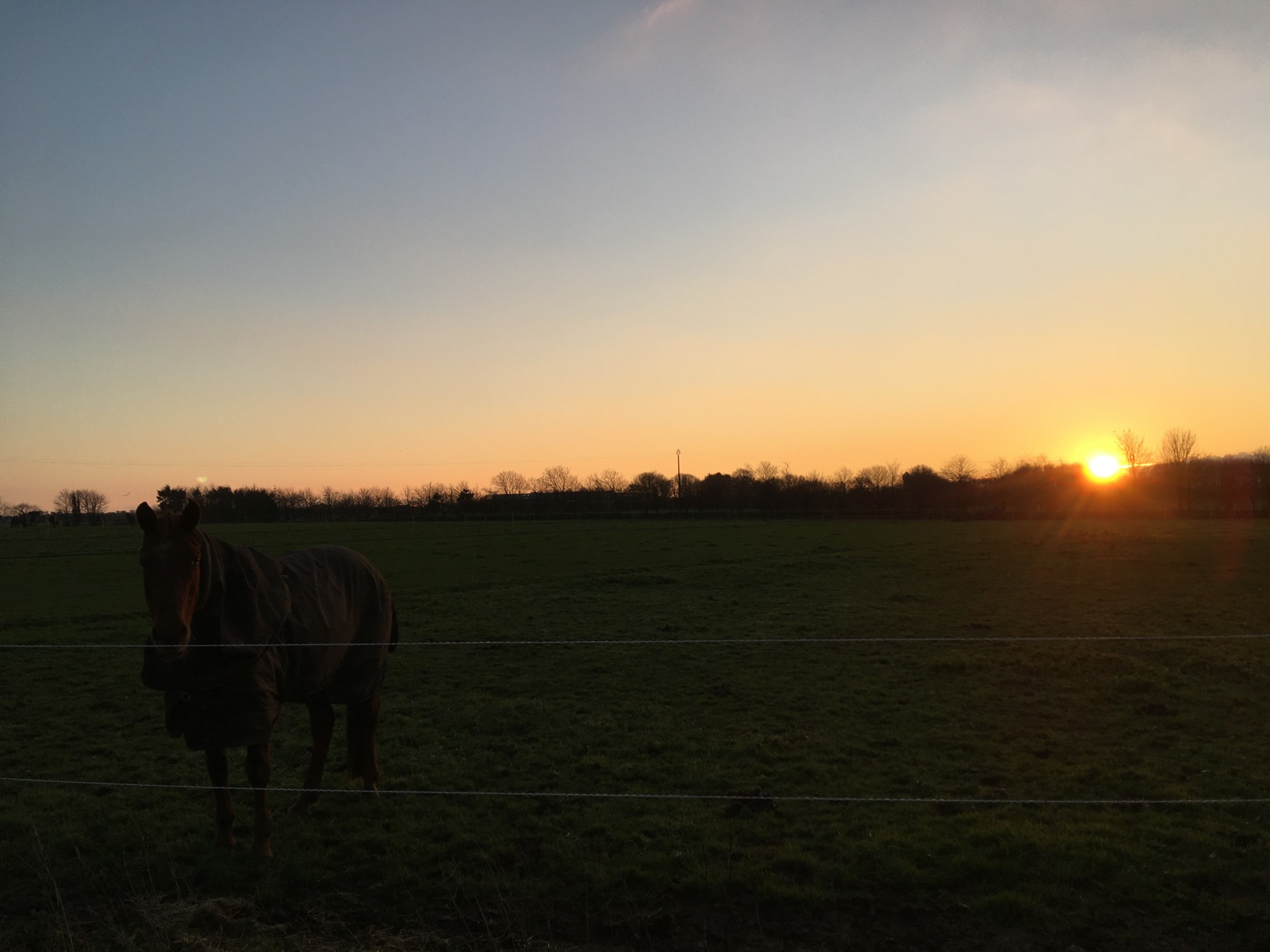 coucher de soleil